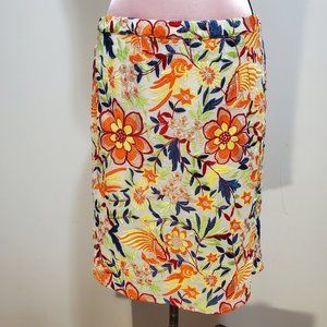 Yoana Baraschi Embroidered Skirt, Size 8